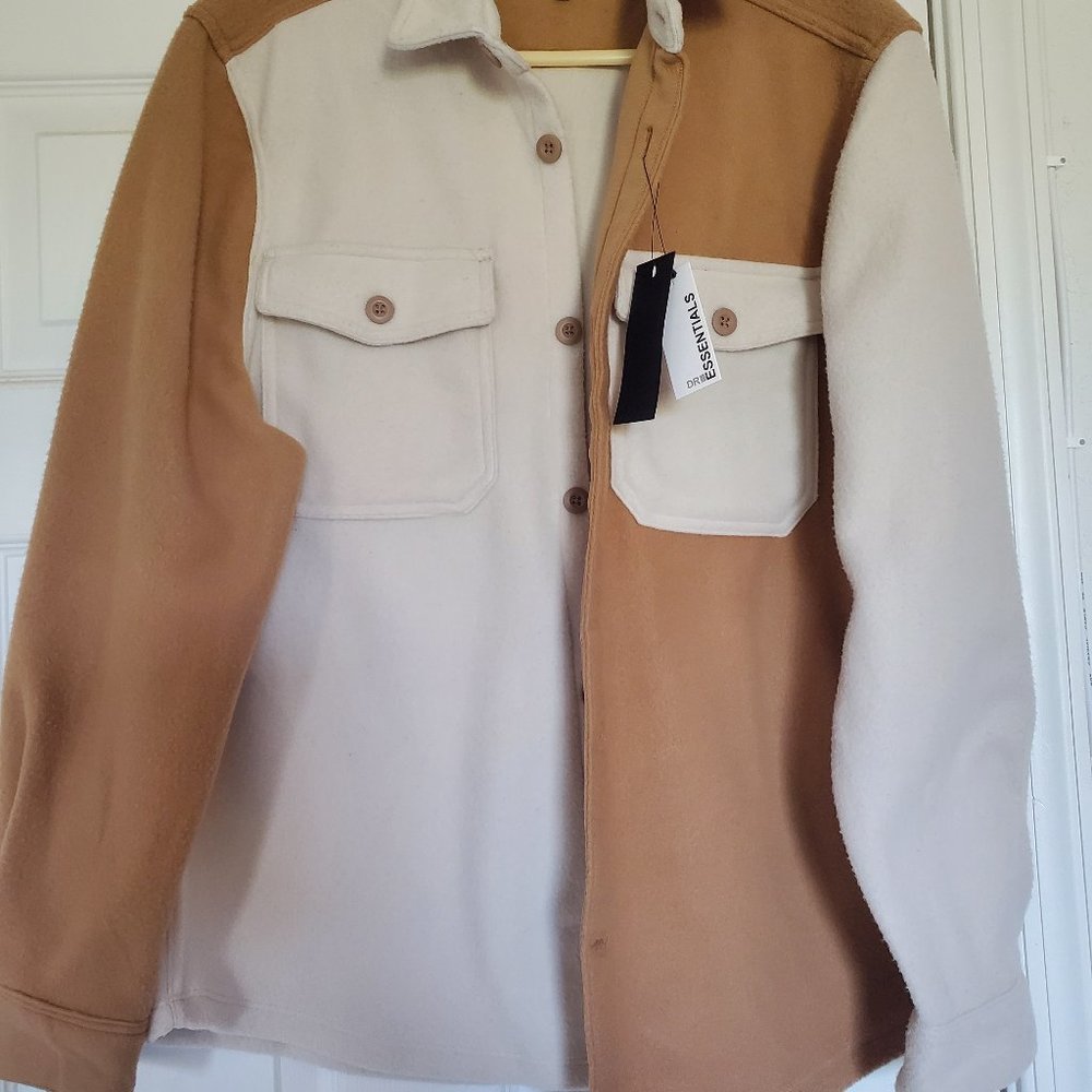 Mixed Colorblock Fleece Jacket